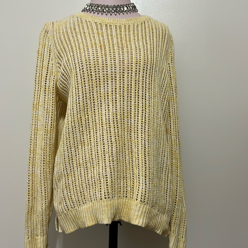 Talbots Sweater yellow sweater in size xl